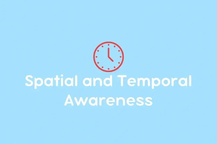Spatial and temporal Awareness